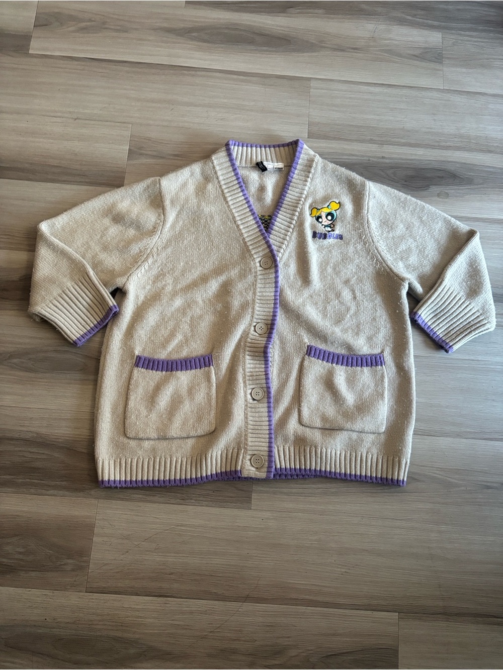 Divided Power puff girls cardigan